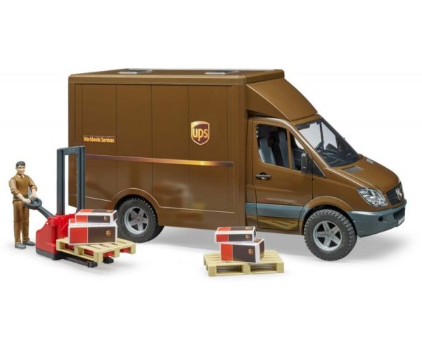 ברודר - משאית Mb Sprinter UPS + עובד ואביזרים