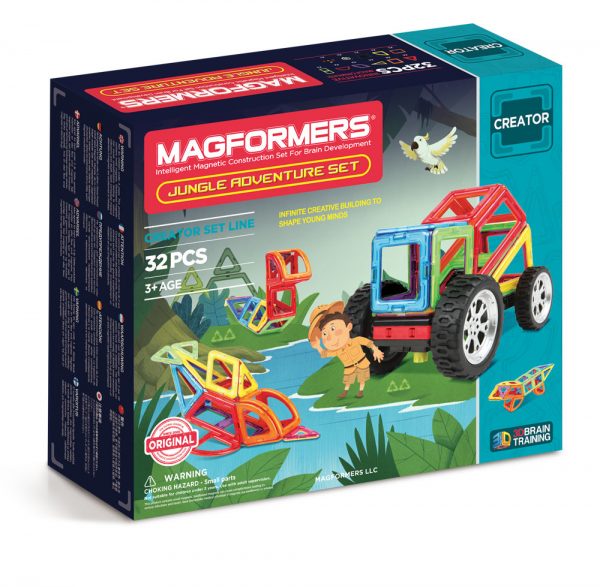 מגפורמרס 32 ערכת הג'ונגל Magformers