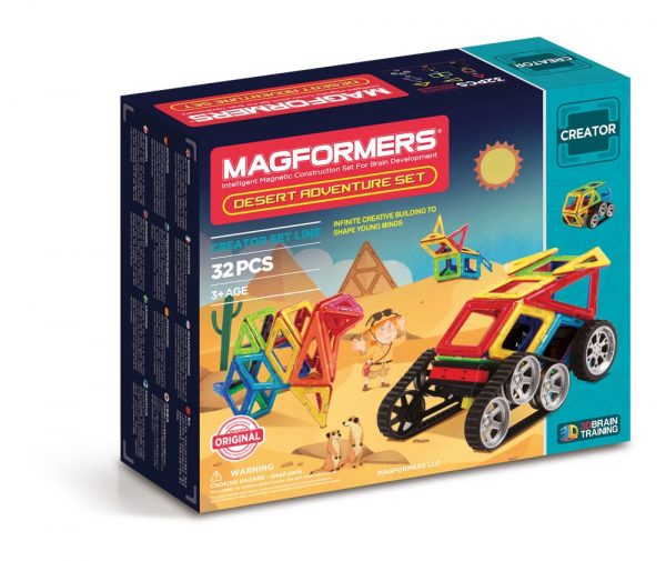 מגפורמרס 32 ערכת המדבר Magformers