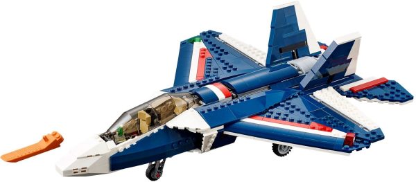 לגו קריאטור - מטוס כחול 31039