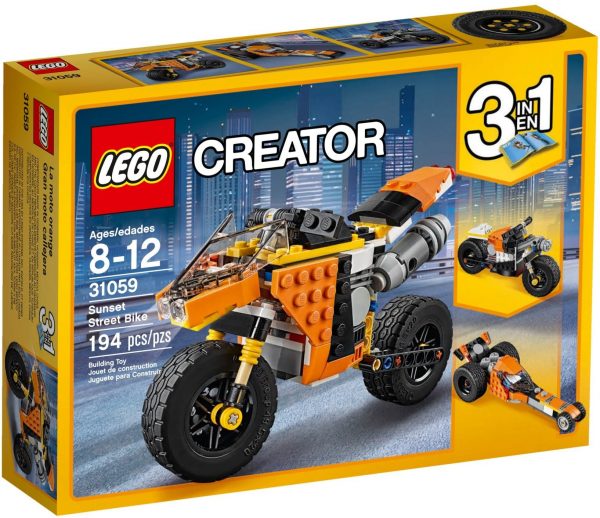 אופנוע כתום לגו קריאטור 31059 LEGO