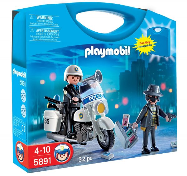 מזוודת משטרה 5891 פליימוביל Playmobil