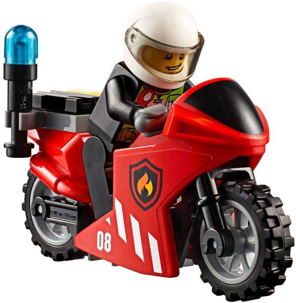 לגו סיטי - מסוק ואופנוע כיבוי 60108 LEGO CITY2