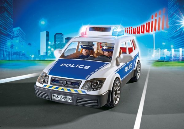 רכב משטרה עם אורות וקול - פליימוביל 6920