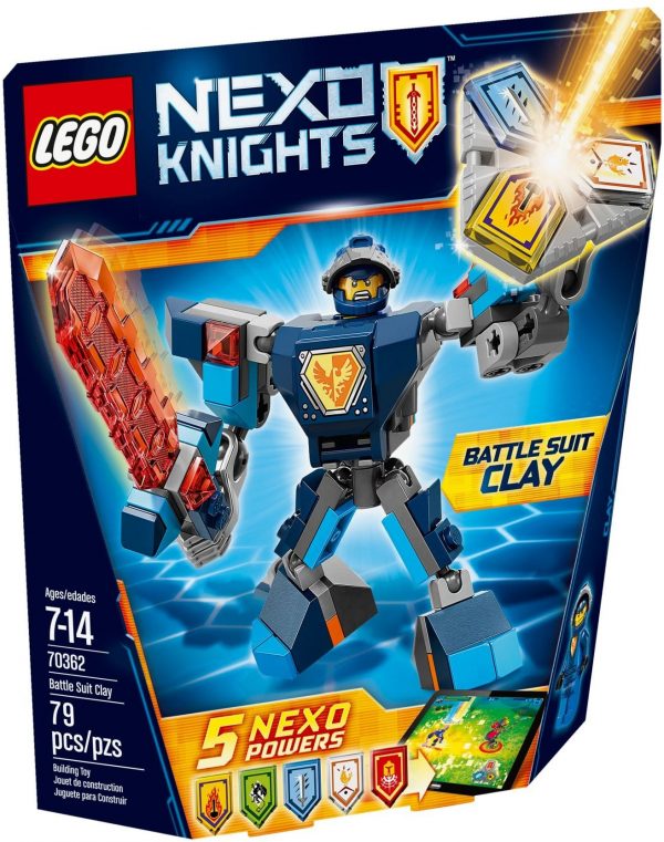 לגו אבירי נקסו - קלי וחליפת שריון 70362 LEGO NEXO KNIGHTS