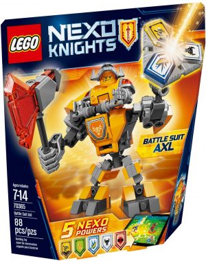 לגו אבירי נקסו - אקסל וחליפת שריון 70365 LEGO NEXO KNIGHTS