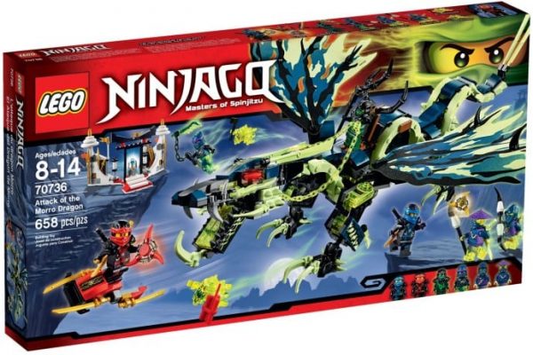 לגו נינג'גו - תקיפת הדרקון מורו 70736 LEGO Ninjago