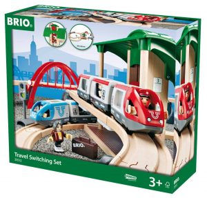 בריו - סט מסילה + 2 רכבות נוסעות BRIO 33512