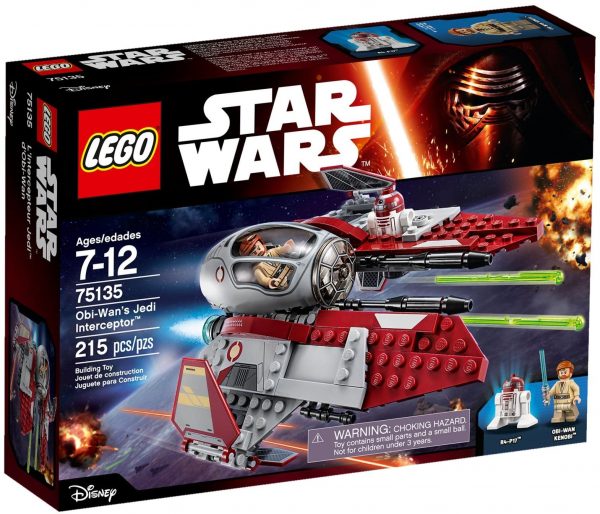 לגו מלחמת הכוכבים - מיירט הג'דיי של אובי וואן 75135 LEGO Star Wars