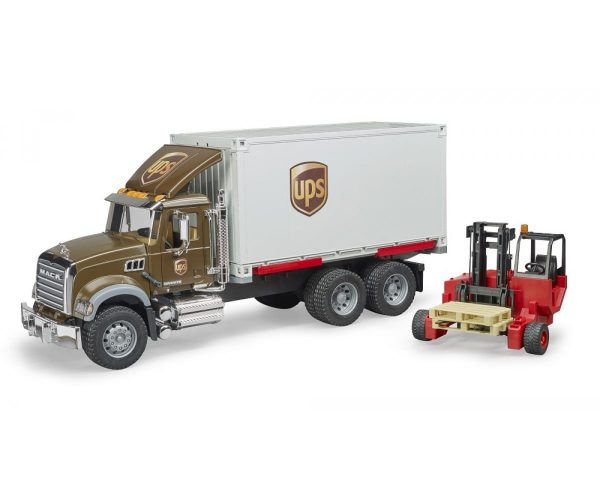 ברודר -  משאית UPS + מלגזה MACK