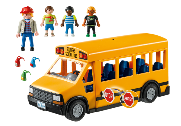 אוטובוס בית ספר עם אורות - פליימוביל 5680 Playmobil