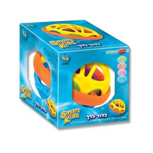 כדור לרך - כדור צבעוני עם צלילים לתינוקות - SMART KIDS