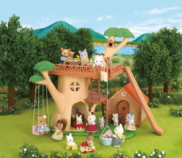 משפחת סילבניאן - בית עץ עם ארנבוני שוקולד