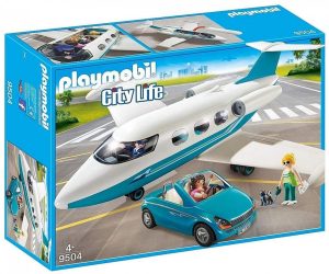 מטוס סילון פרטי ורכב - פליימוביל 9504 Playmobil