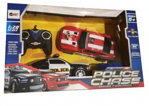 זוג מכוניות על שלט 1:20 - Police Chase