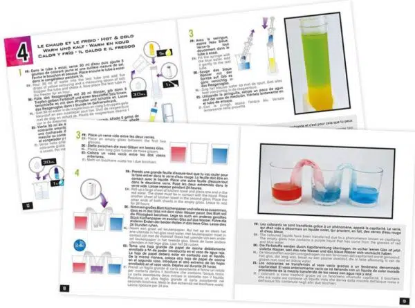 ערכת מעבדה - הכימיה של הצבעים