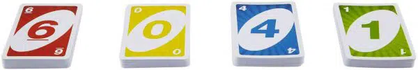 UNO אונו - משחק קלפים של התאמת צבעים ומספרים