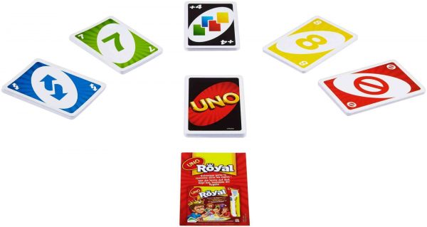 UNO אונו - משחק קלפים של התאמת צבעים ומספרים