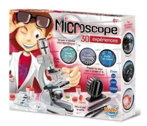 ערכת מדע - מיקרוסקופ עם 30 ניסויים מדעיים