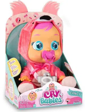 Cry Babies - קריי בייביז בובת תינוק בוכה עם דמעות אמיתיות - פנסי