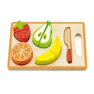 ויגה - לוח פאזל עץ-חיתוך פירות