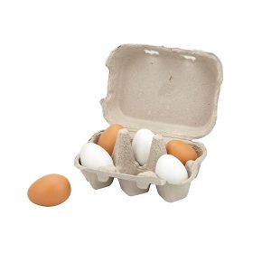 ויגה - סט ביצים מעץ