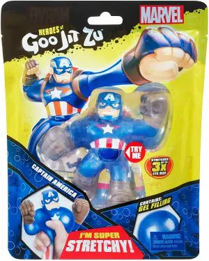 Goo Jit Zu - בובת קפטן אמריקה נמתחת