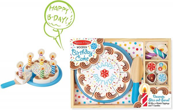 עוגת יום הולדת מעץ - מליסה ודאג