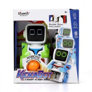 סילברליט - רובוט קיקבוט עם שלט רחוק המשחק כדורגל