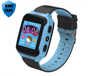 KidiWatch - שעון GPS חכם לילדים KIDI SAFE - בצבע כחול