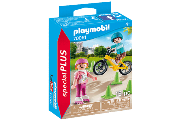 פליימוביל - ילדים עם אופני BMX וגלגיליות 70061