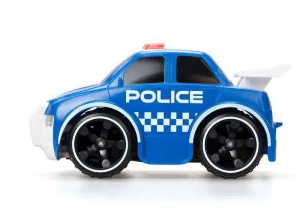 סילברליט - מכונית משטרה על שלט קולות ואורות