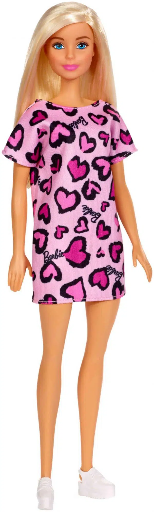 ברבי שיק - בובת ברבי אופנתית עם חצאית לבבות בצבעים