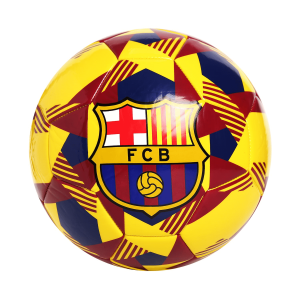 כדור כדורגל - ברצלונה צהוב כחול אדום