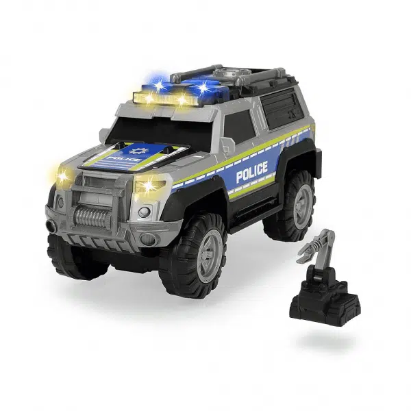 דיקי טויס - רכב משטרה 30 ס"מ עם אורות וצלילים