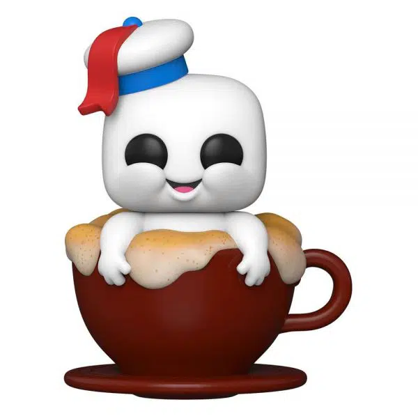 בובת פופ - מכסחי השדים - איש המרשמלו בתוך כוס קפוצ'ינו