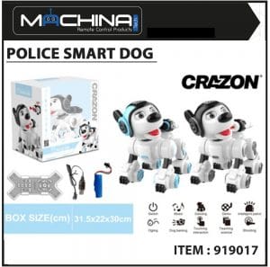 MACHINA - כלב משטרה חכם עם שלט רחוק