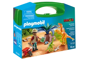 פליימוביל - מזוודת חוקר דינוזאורים 70108