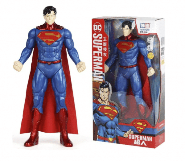 DC - בובת סופרמן כ- 30 ס"מ עם אורות וקולות