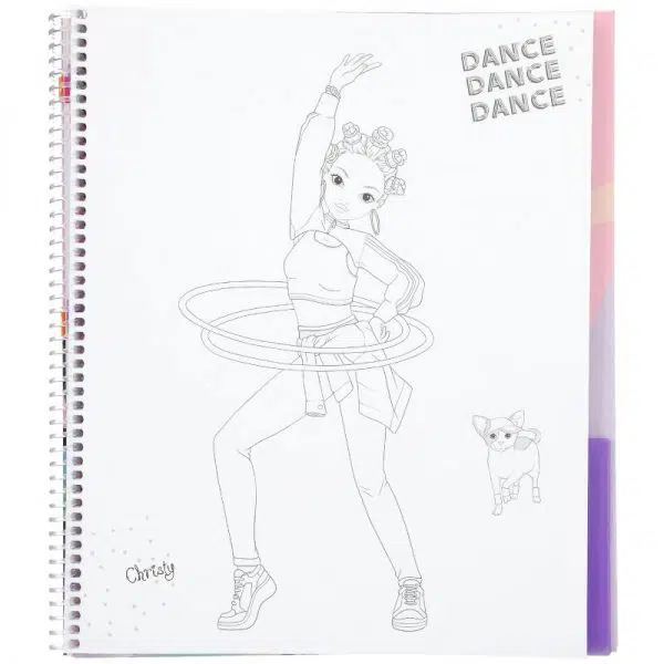 טופ מודל DANCE חוברת עיצוב לבגדי רקדניות