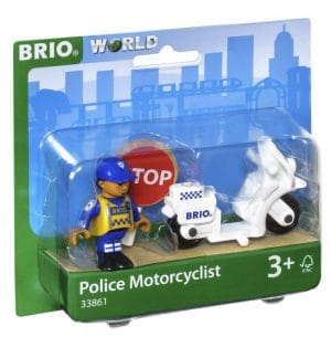 בריו אופנוע משטרה עם שוטר 33861 BRIO