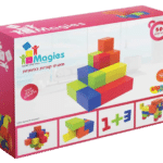 Magies | מאגיס - קוביות צבעוניות מגנטיות - 50 חלקים