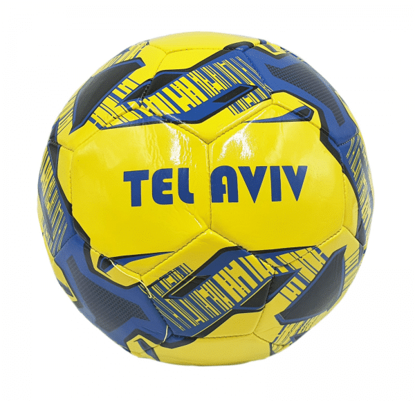 כדור כדורגל צהוב תל אביב