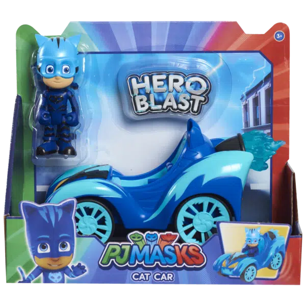 כוח פי ג'יי - HERO BLAST - דמות עם רכב לבחירה