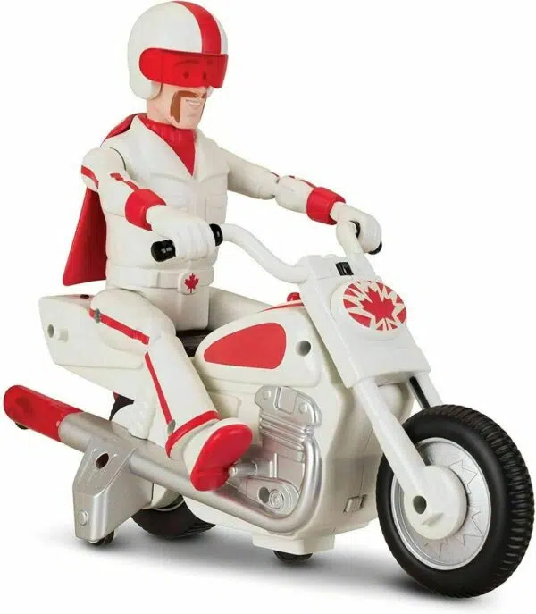 צעצוע של סיפור 4 - דיוק קאבום עם אופנוע על שלט רחוק
