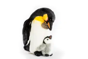 יומיקו - פינגווין עם תינוק כ-30 ס"מ