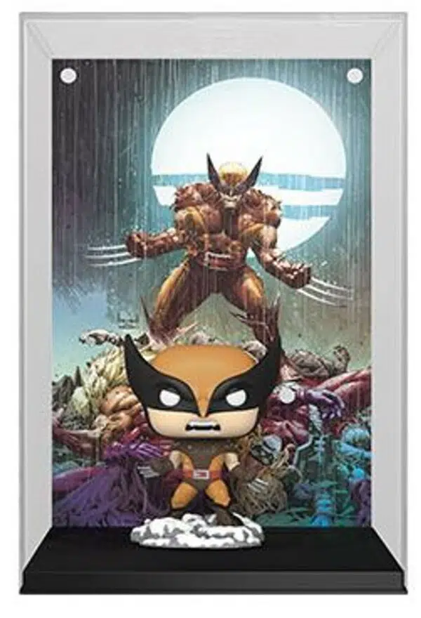 בובת פופ - אקסמן - וולברין עם כיסוי לחוברת קומיקס