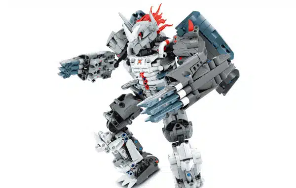 רובוט כולל אביזרים הרכבה 965 חלקים גוף הרובוט בעל מפרקים נעים.