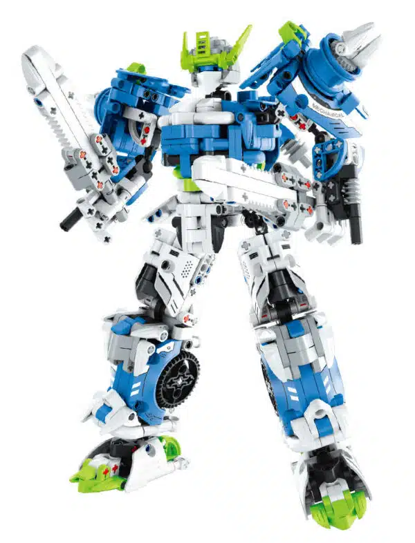 רובוט כולל אביזרים הרכבה 941 חלקים גוף הרובוט בעל מפרקים נעים.