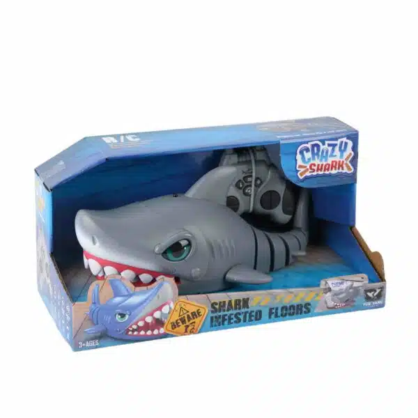 CRAZY SHARK - כריש על שלט רחוק עם סוללה נטענת